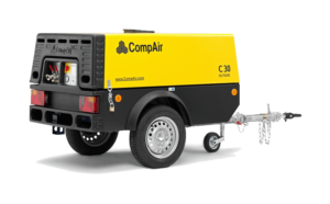 compair compresseur C20 atlas copco matériel air comprimé compresseur mobile de chantier cmg concessionnaire marque cmgtp auvergne clermont-ferrand puy de dôme 63 allier 03 moulins occitanie aveyron corrèze lot lozère haute-loire 43 48 46 12 19 france